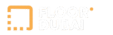 Floordubai.AE Modern Logo White